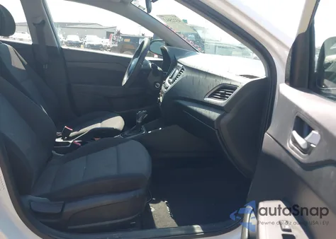 2022 Hyundai Accent Se из США, поврежденный, VIN 3KPC24A62NE155245